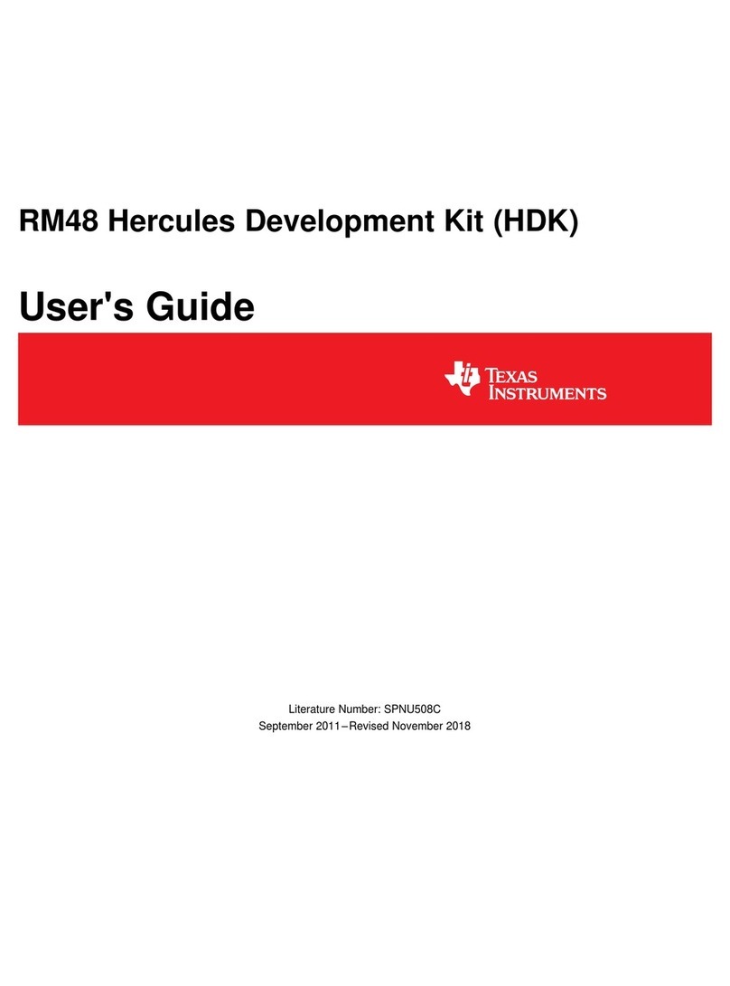 Texas Instruments Hercules RM48 user guide