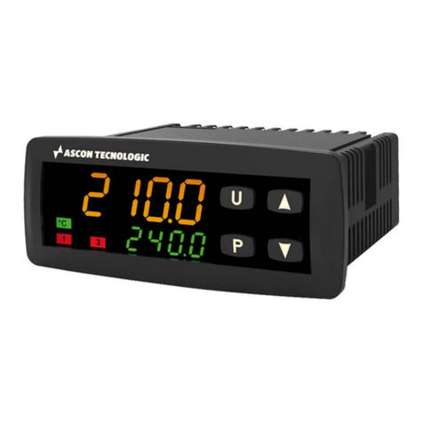 Ascon tecnologic KM Series Operating instructions