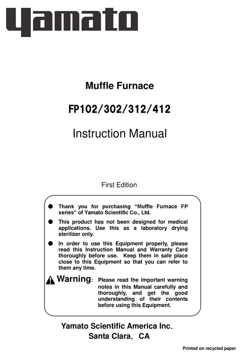Yamato FP102 User manual