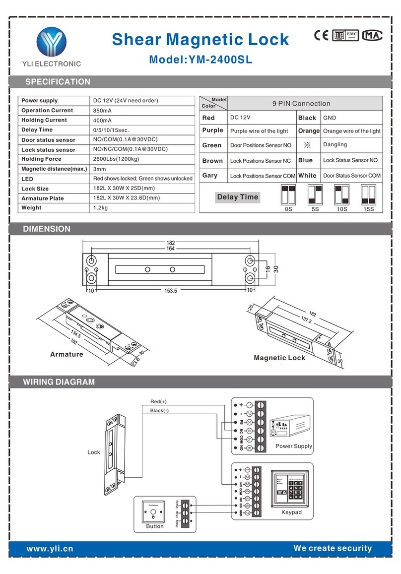 Yli Electronic YM-2400SL Wiring diagram