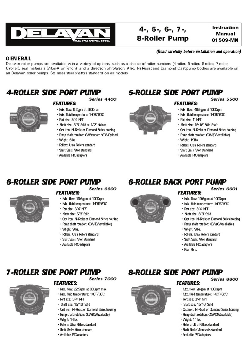 Delavan 4400 Series instruction manual