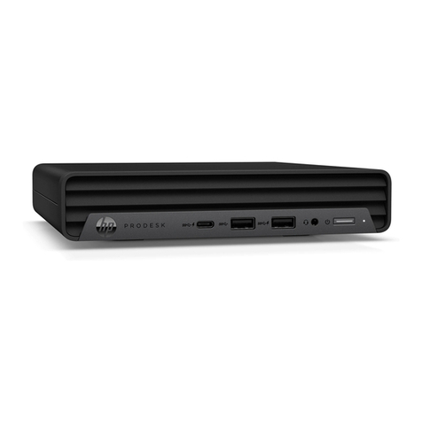 HP ProDesk 400 G6 MT Assembly instructions