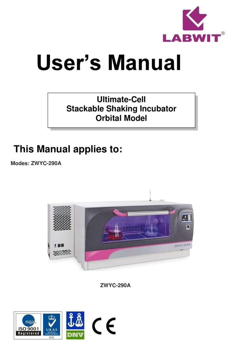 Labwit ZWYC-290A User manual