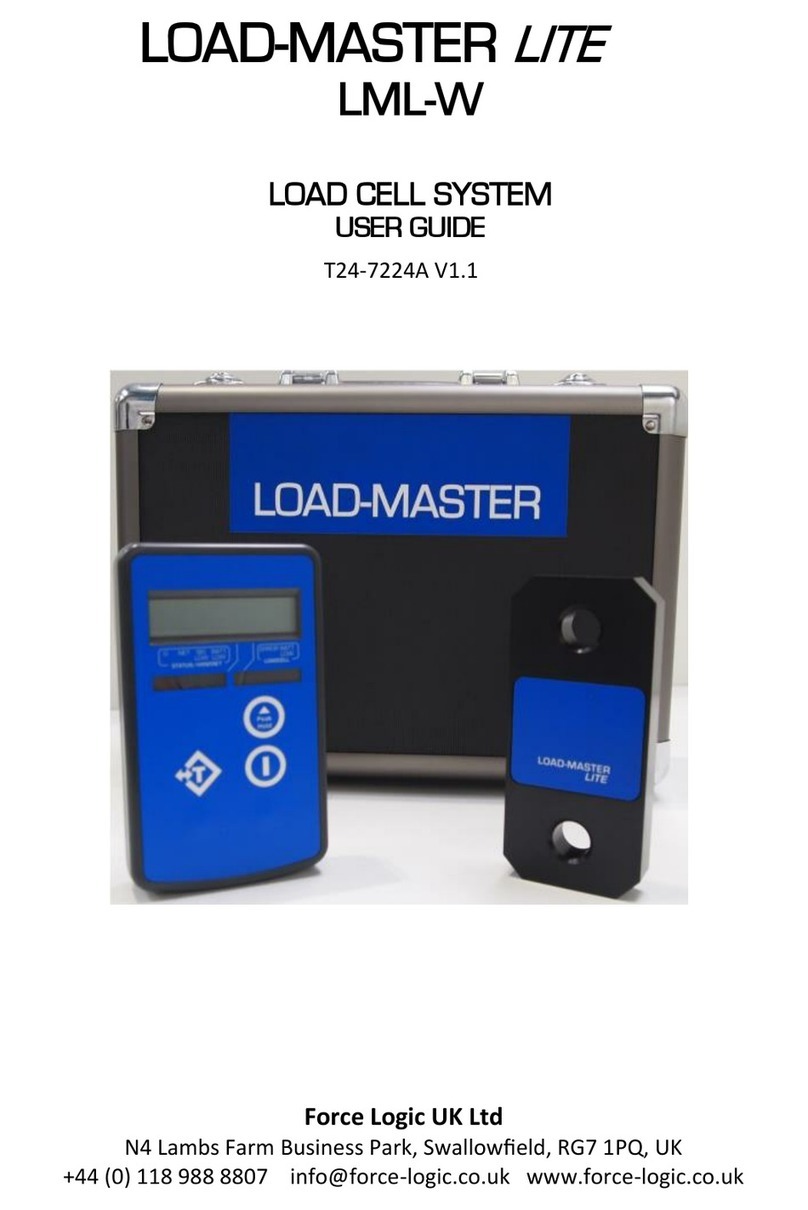 Force Logic LOAD-MASTER LITE user guide