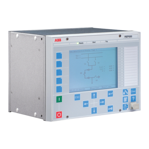 ABB Relion 630 Series Installation and operation manual
