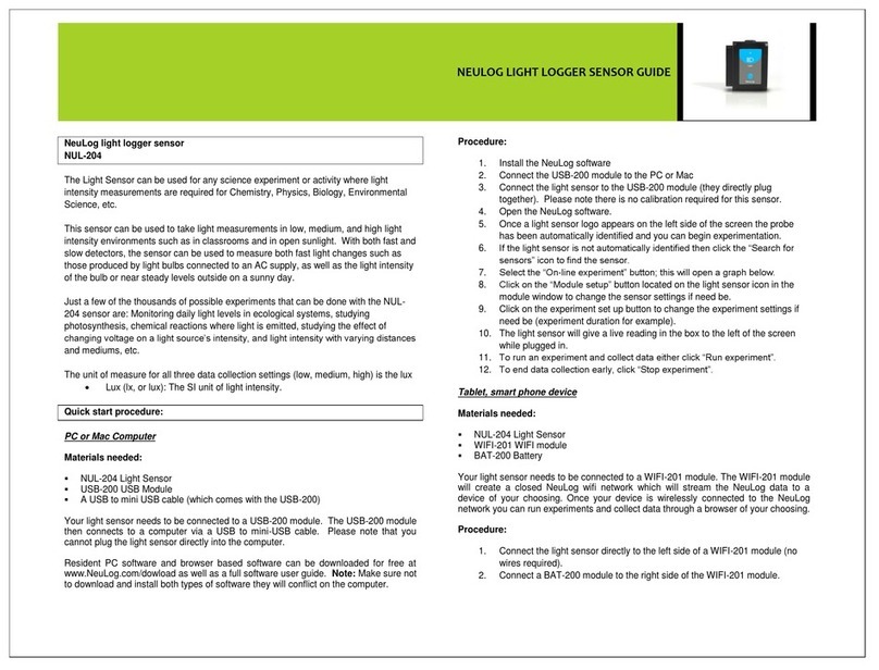NeuLog NUL-204 Guide