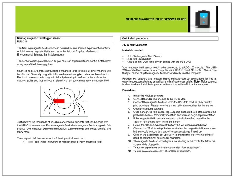 NeuLog NUL-214 User manual