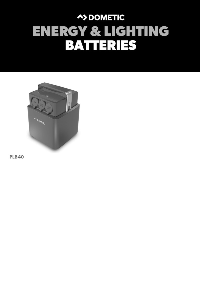 Dometic PLB40 instruction manual