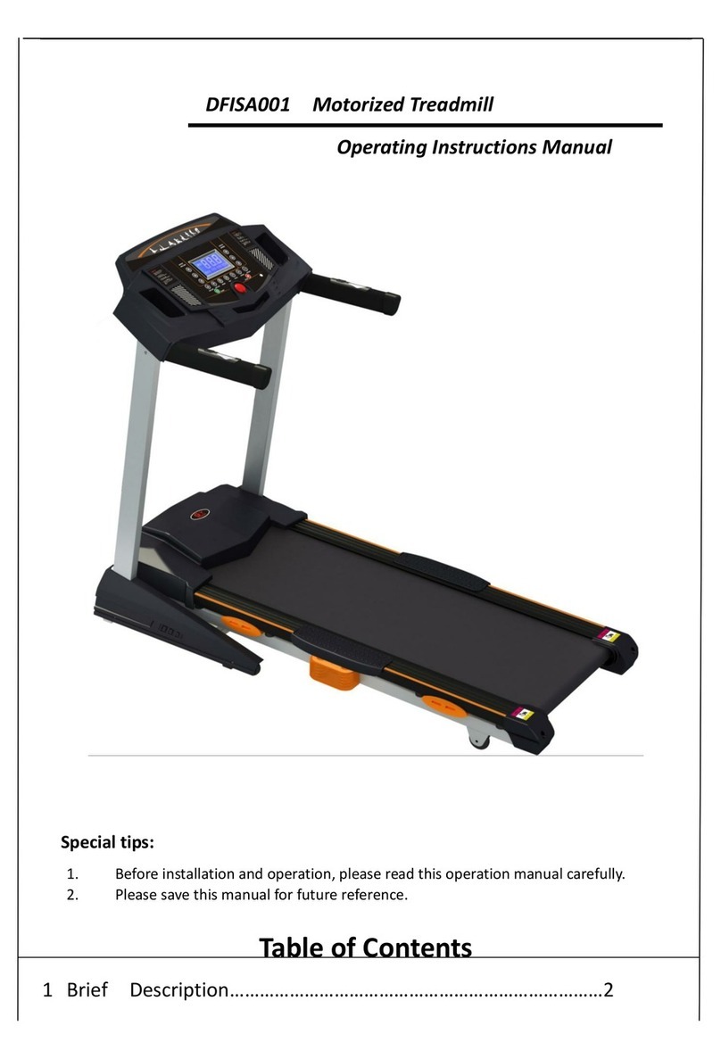 Durafit DFISA001 Operating instructions manual
