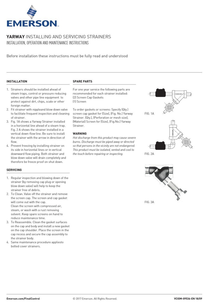Emerson Yarway Manual