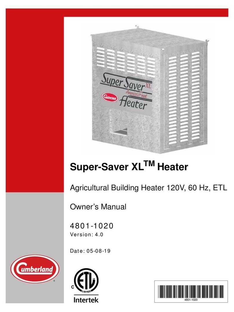 Cumberland Super-Saver XL HH-SS-250-XL User manual