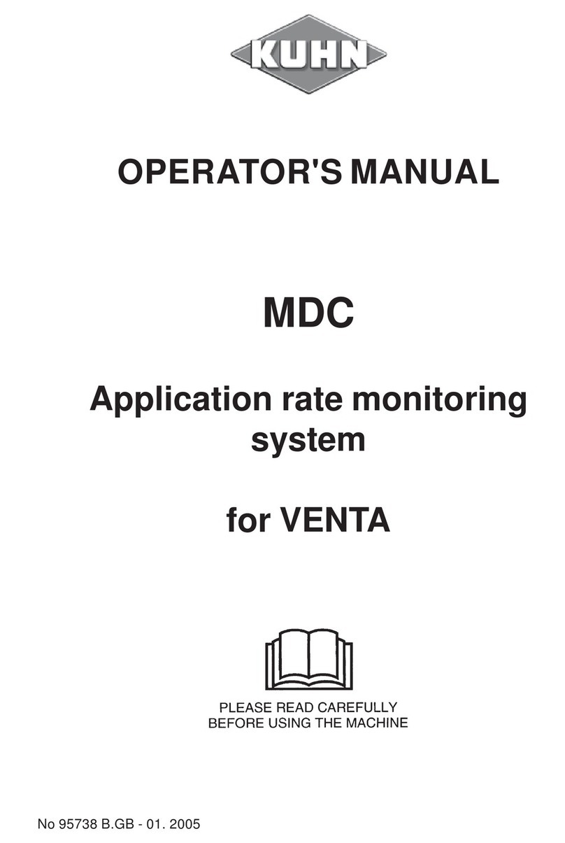 KUHN MDC Operator's manual