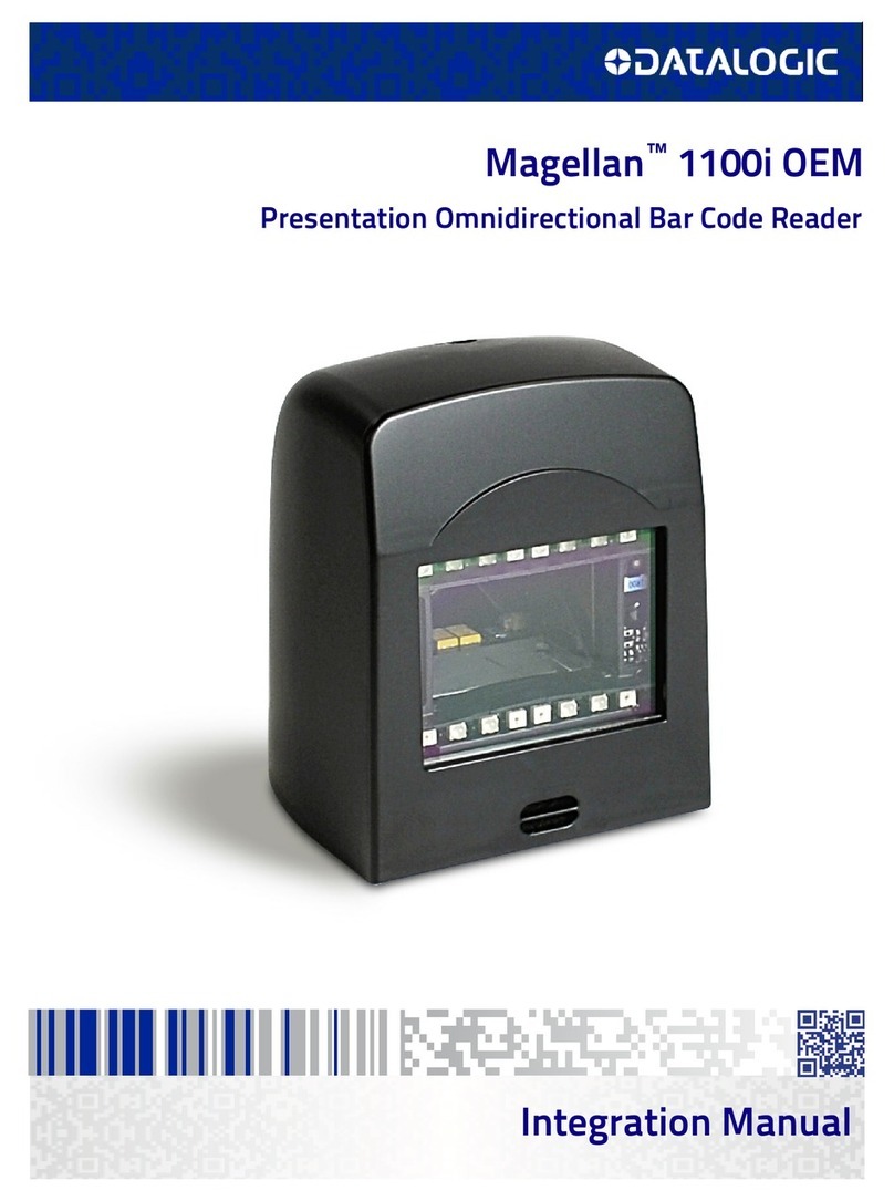 Datalogic Magellan 1100i OEM Integration manual