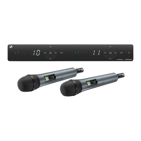 Sennheiser XS WIRELESS 1 DUAL Series quick guide