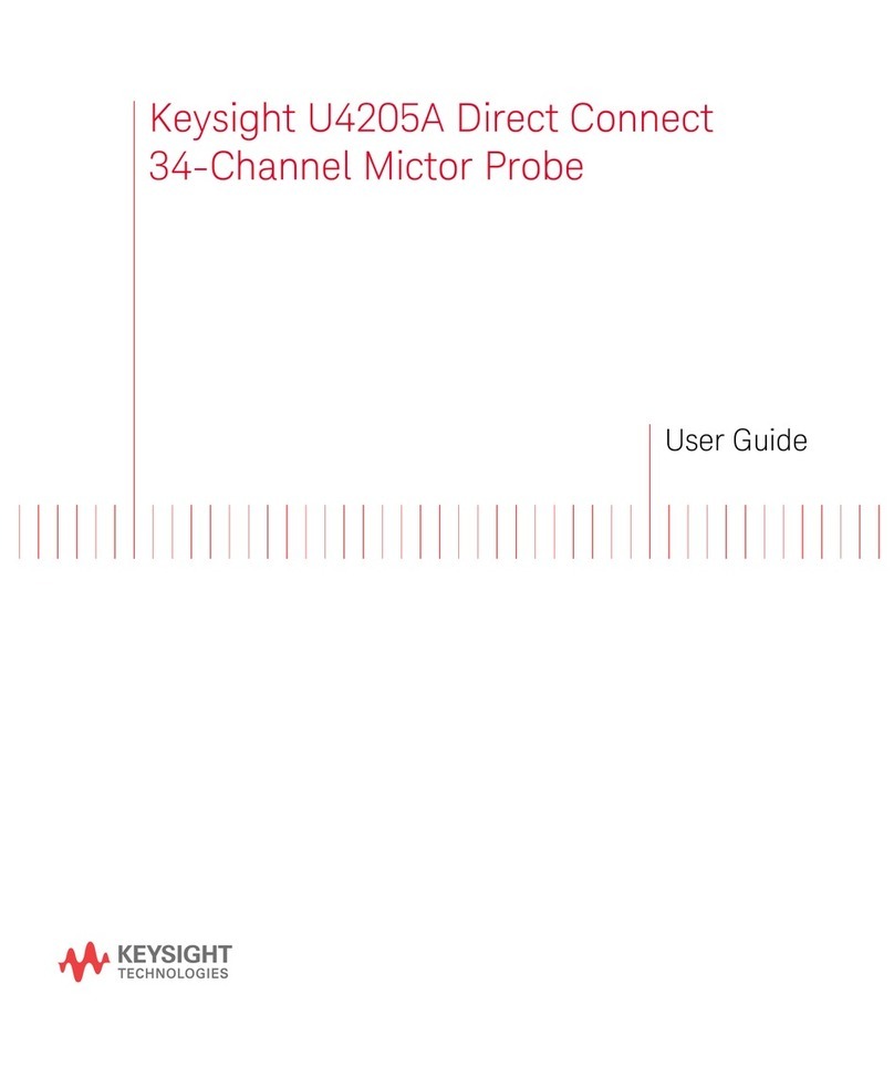 Keysight Technologies U4205A User manual
