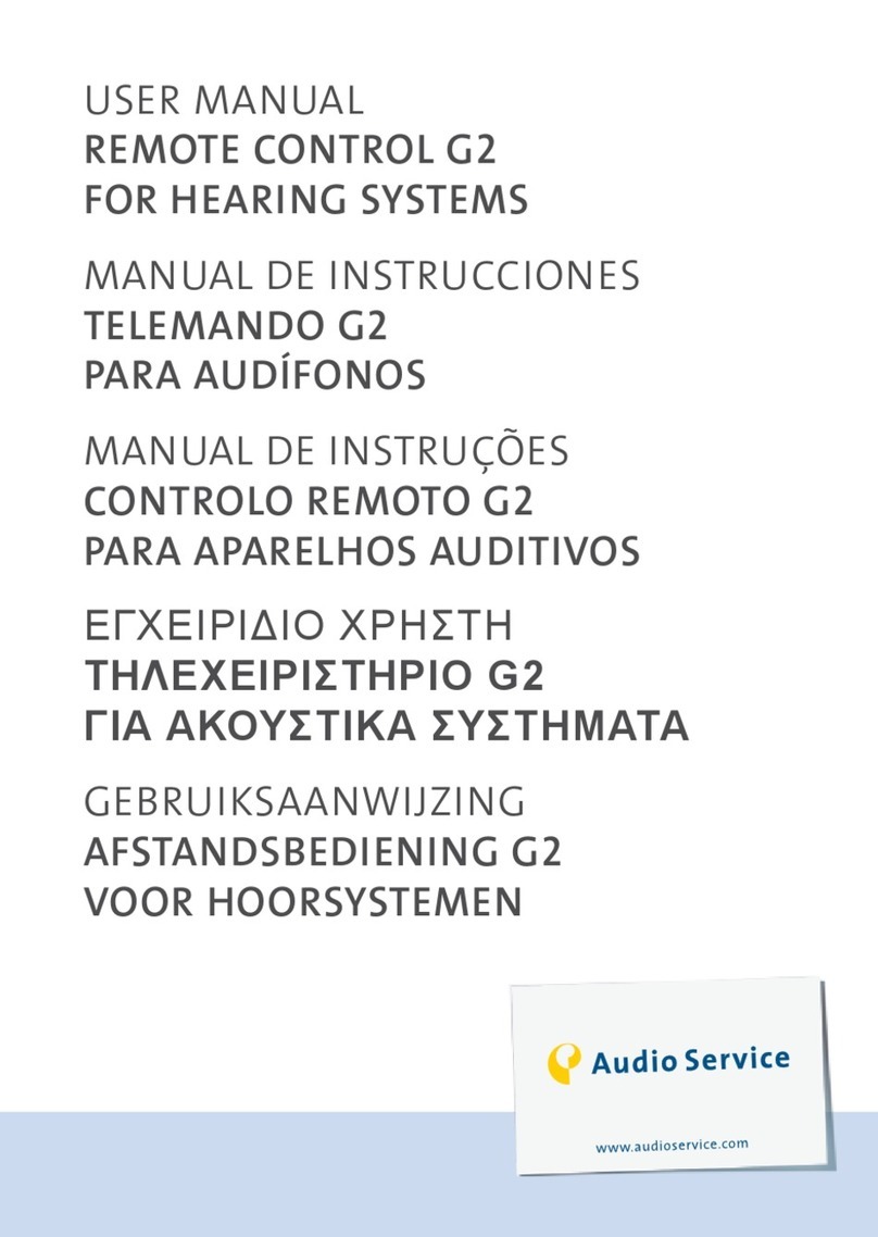 Audio Service RIC RIXX G2 user manual