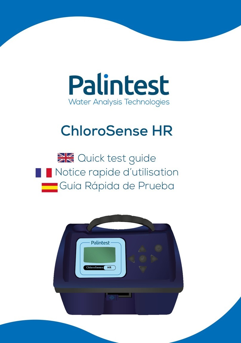 palintest ChloroSense HR User manual palintest ChloroSense HR User manual