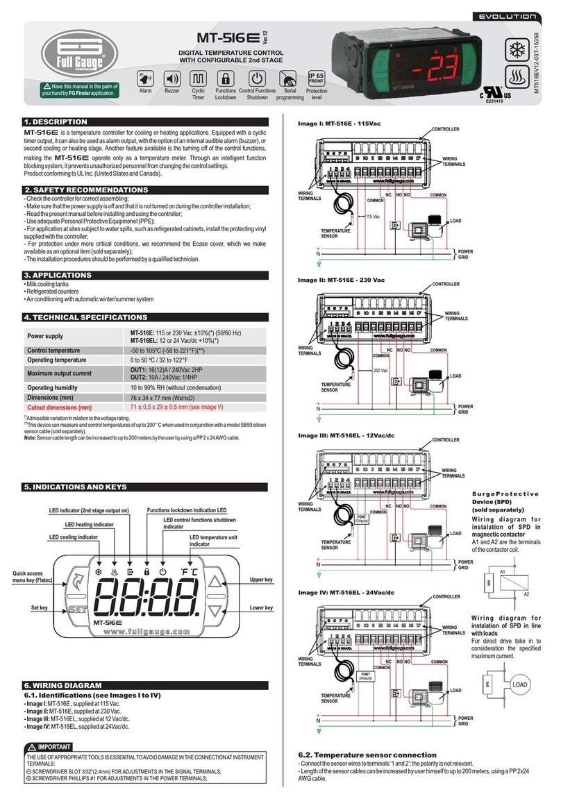 Full Gauge MT-516E manual