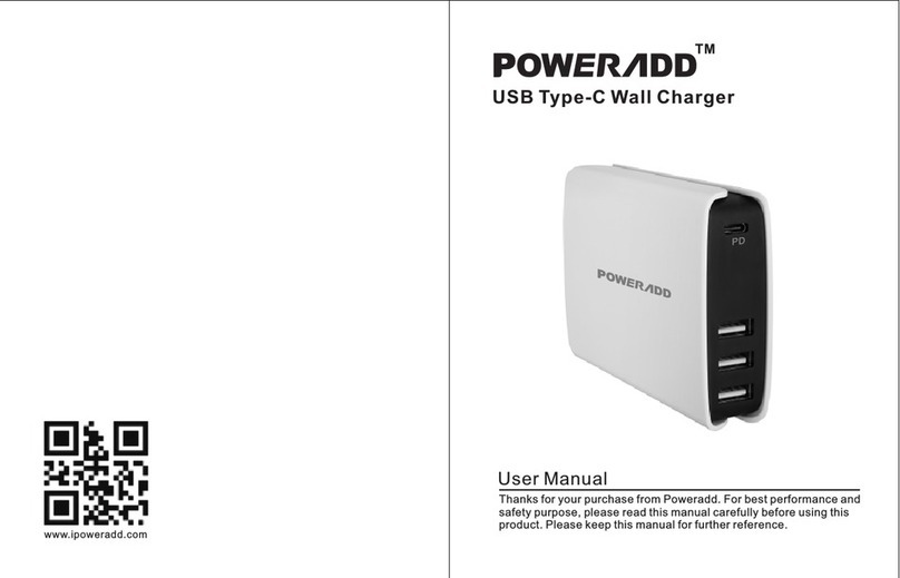 Poweradd AR-TC015BR user manual