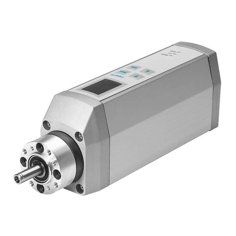 Festo MTR-DCI series Operating and installation instructions