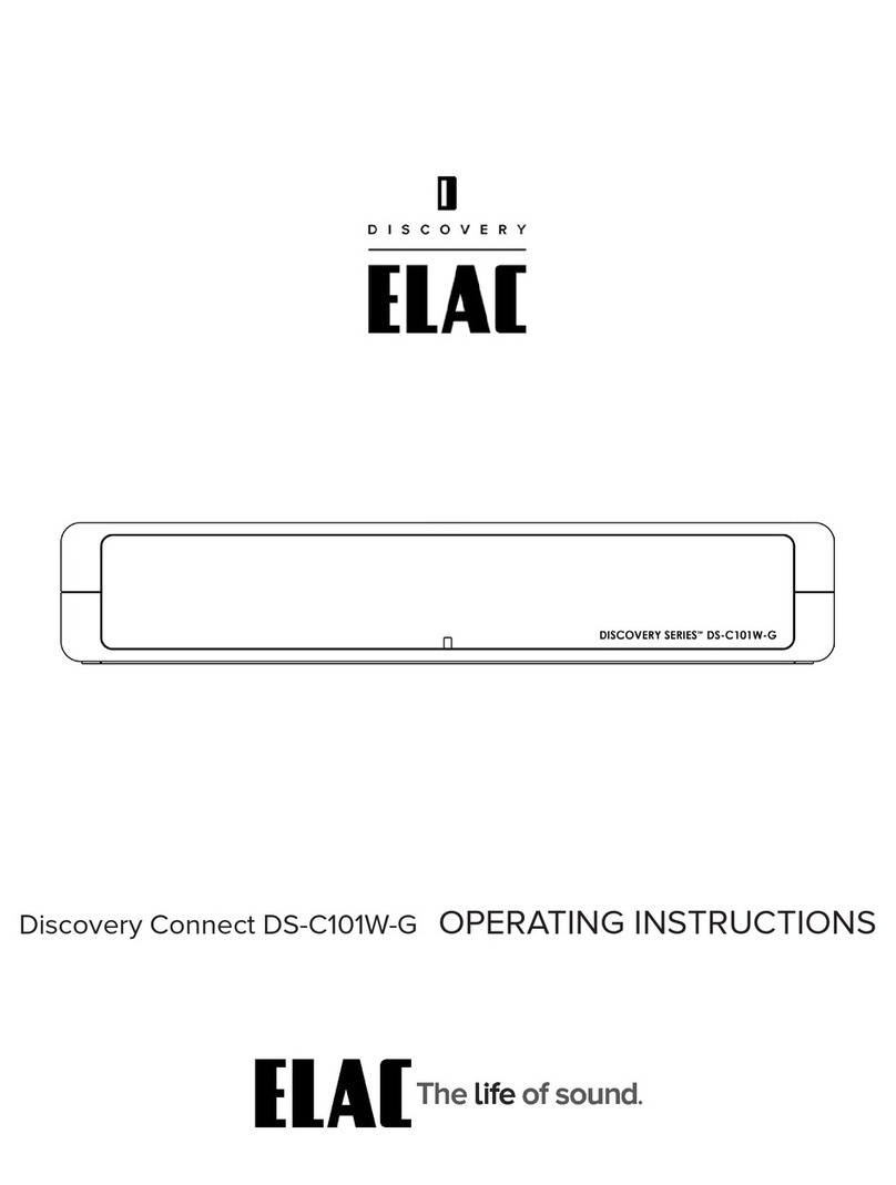 ELAC Discovery Connect DS-C101W-G operating instructions