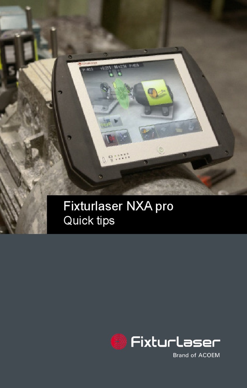 Fixturlaser NXA Pro Quick tips