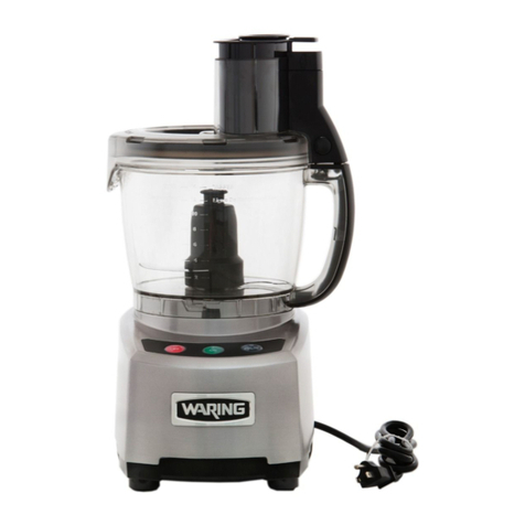 Waring WFP16SCD User manual