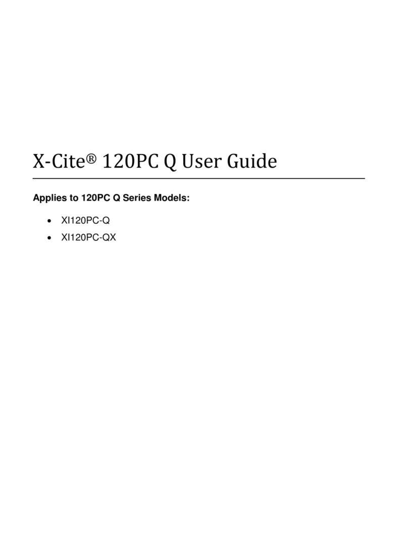 Excelitas Technologies X-Cite 120PC Q Series user guide