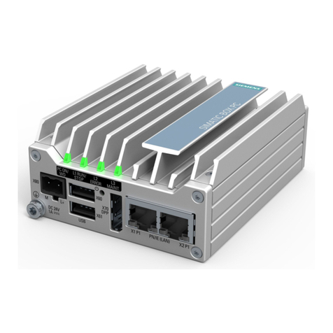 Siemens SIMATIC IPC127E operating instructions