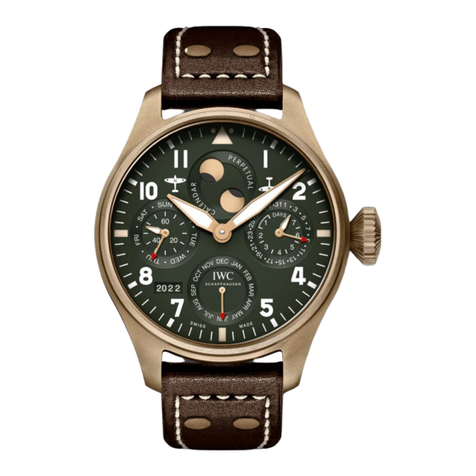 IWC Schaffhausen BIG PILOT'S WATCH PERPETUAL CALENDAR User manual
