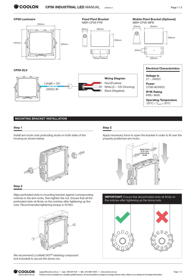 Coolon CP56 manual