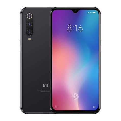 Xiaomi Mi 9 User manual Xiaomi Mi 9 User manual