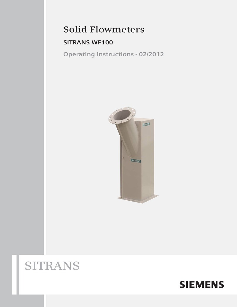 Siemens SITRANS WF100 User manual