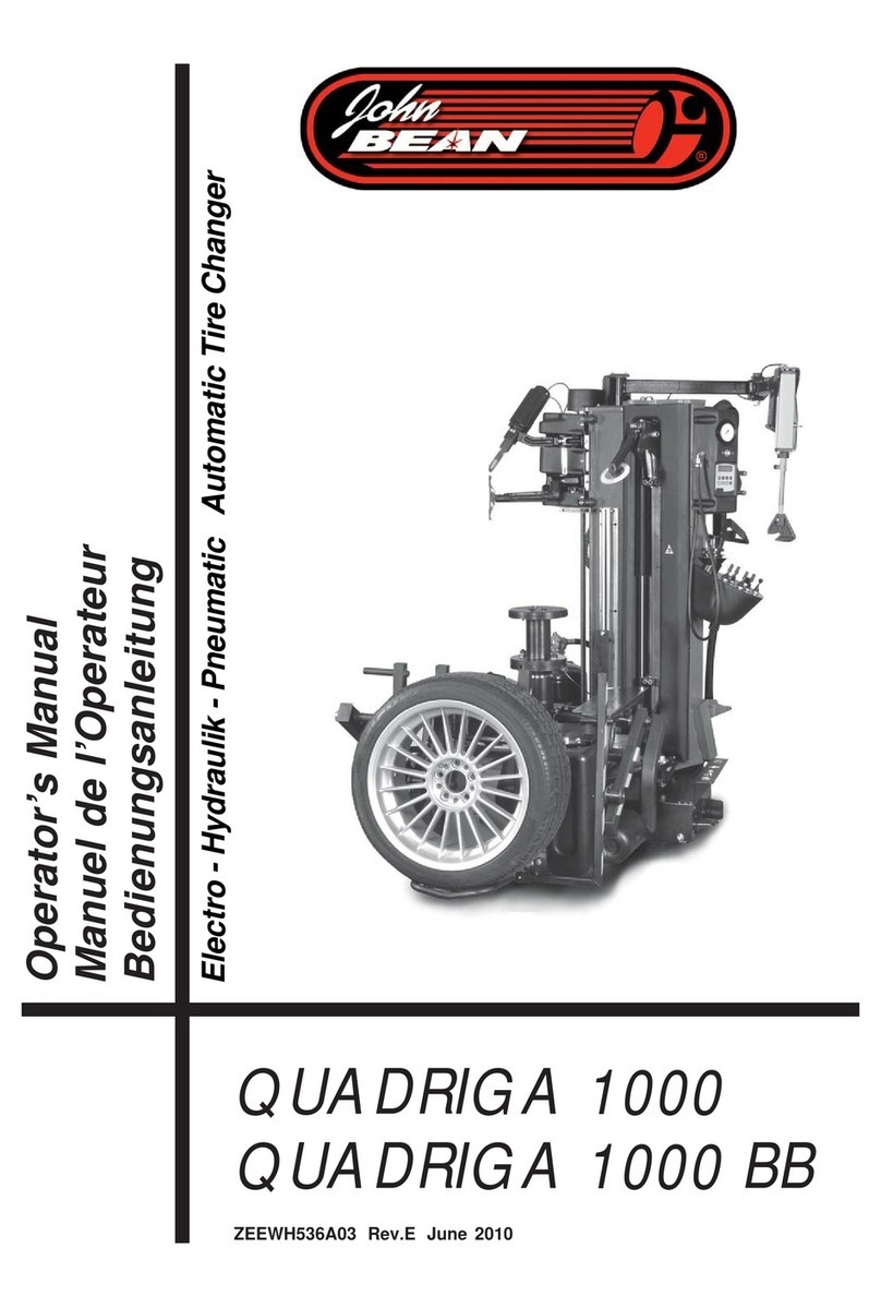 John Bean QUADRIGA 1000 Operator's manual John Bean QUADRIGA 1000 Operator's manual