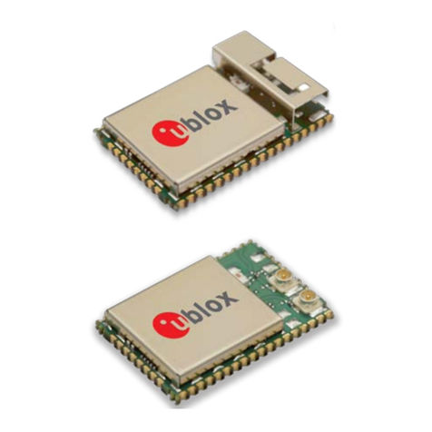 Ublox ODIN-W2 Series User manual