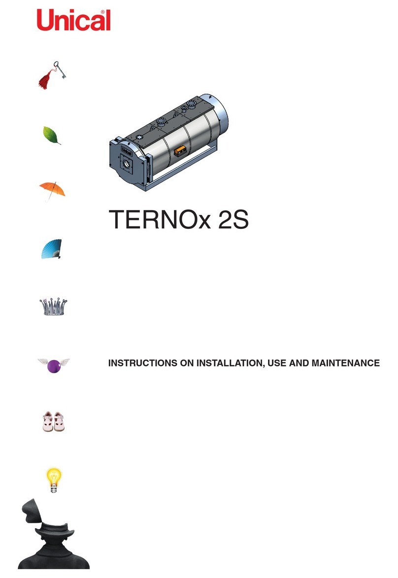 Unical TERNOx 2S User manual Unical TERNOx 2S User manual