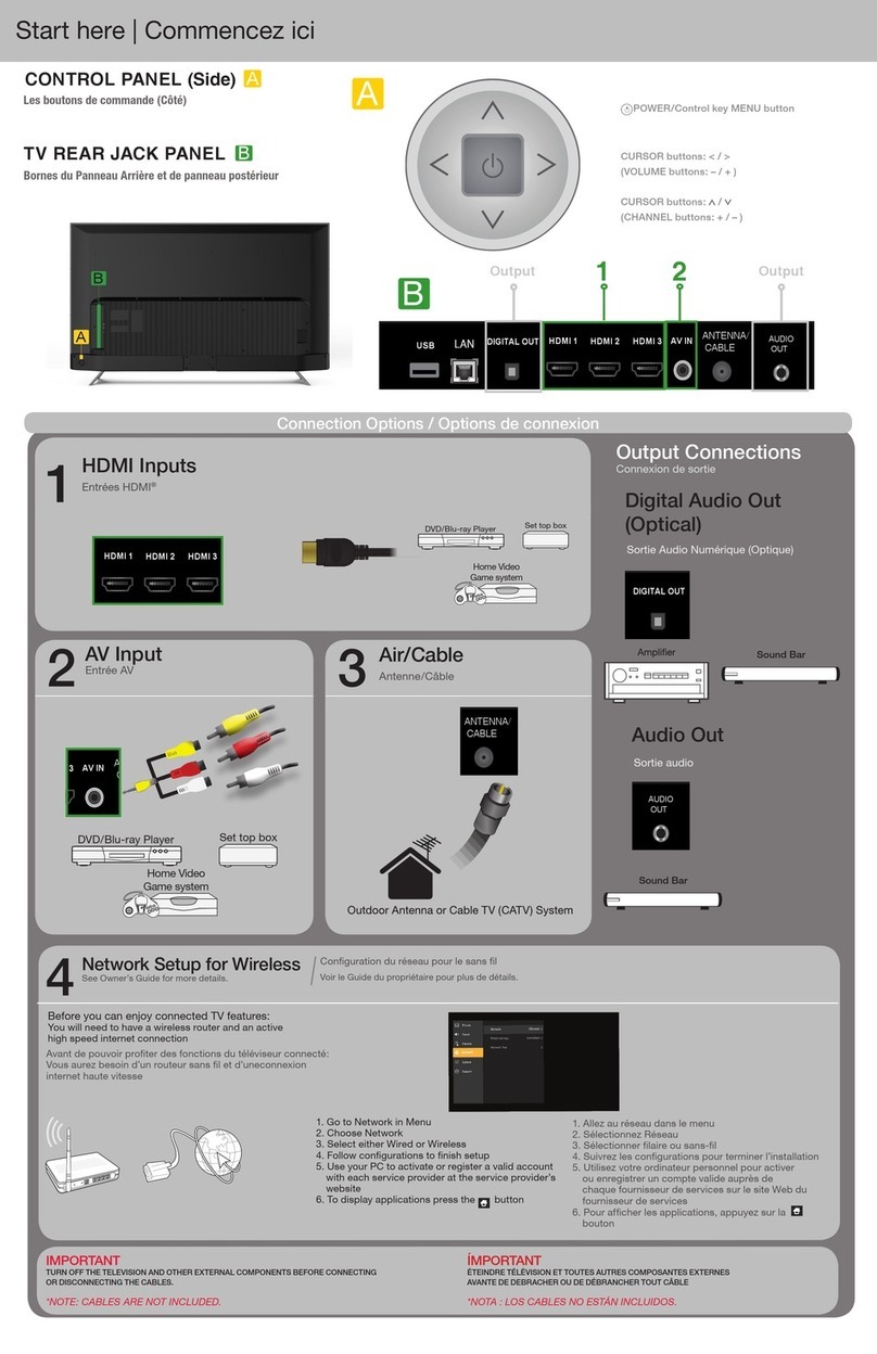 Hitachi C55LS8 quick start guide