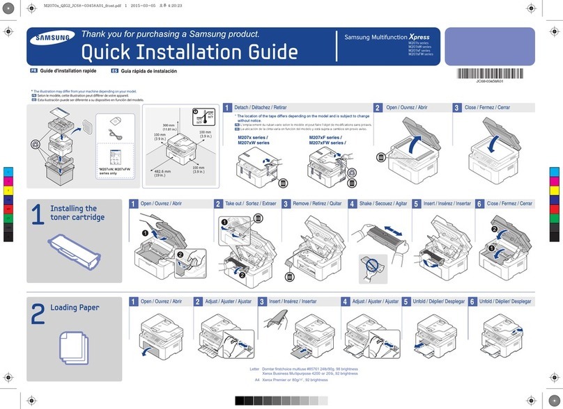 Samsung M207x Series User manual