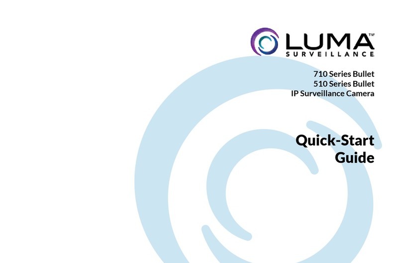 Luma Surveillance 710 Bullet Series User manual