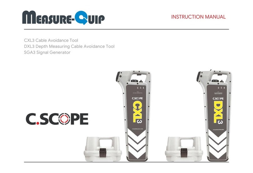Measure-Quip C.Scope CXL3 instruction manual Measure-Quip C.Scope CXL3 instruction manual