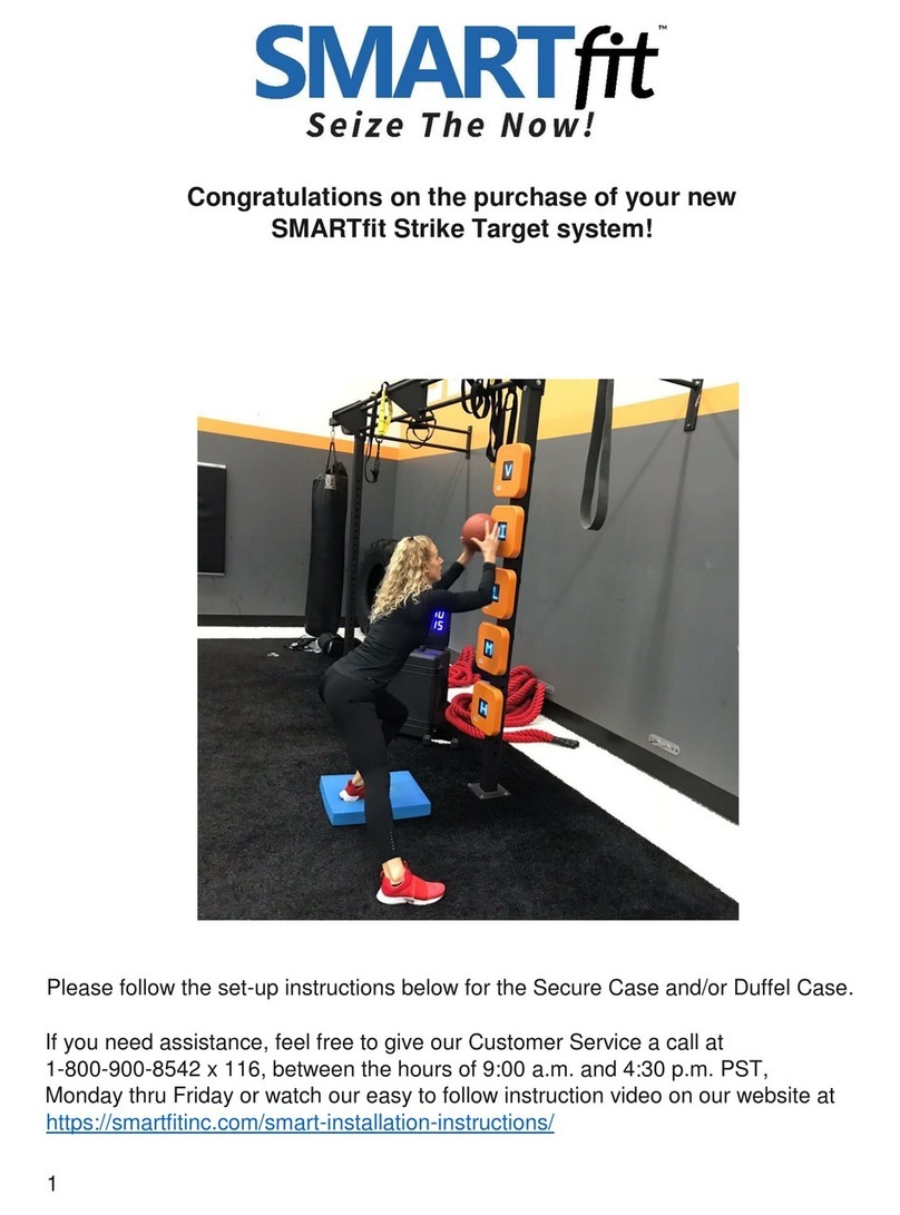 SMARTfit Strike Target instruction manual