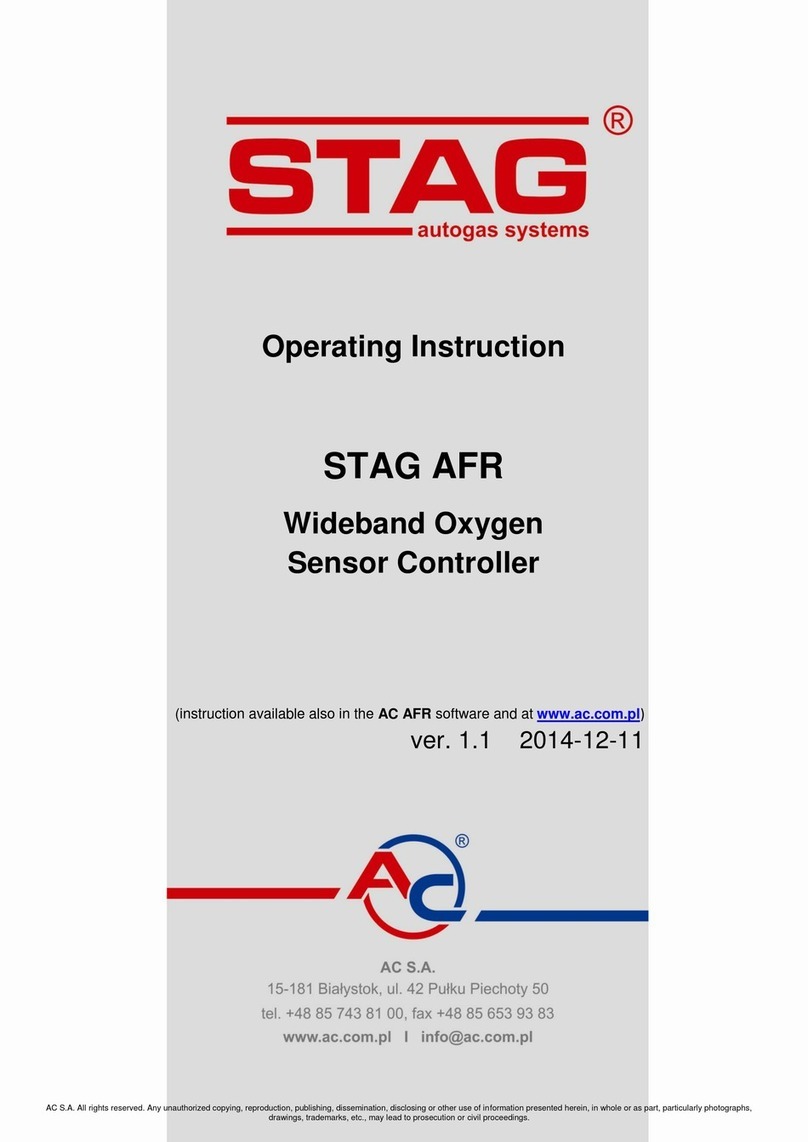Stag AFR operating instructions