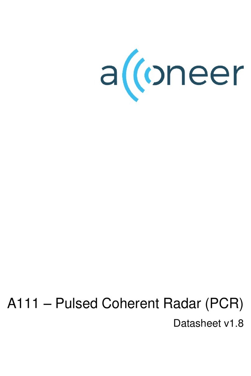 Acconeer A111 datasheet Acconeer A111 datasheet