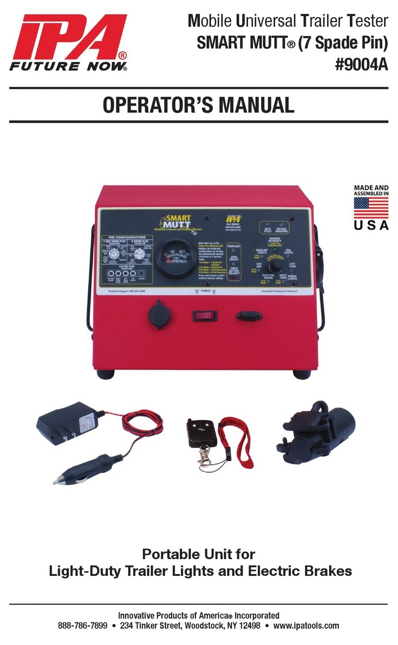 iPA SMART MUTT 9004A Operator's manual