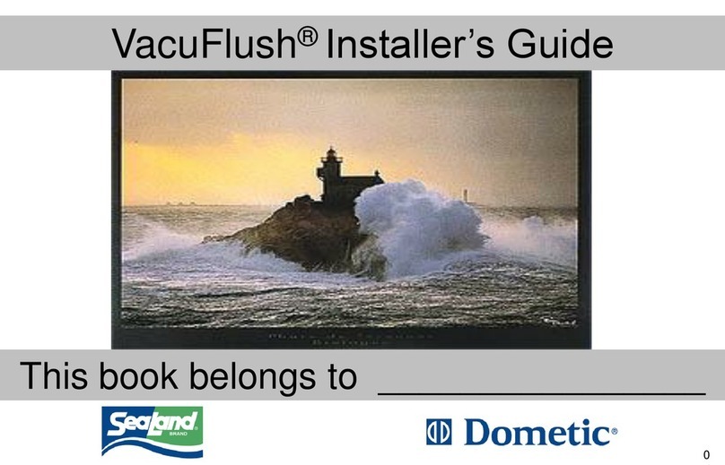 SeaLand Dometic VacuFlush Series Installer's guide