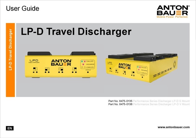 Anton/Bauer LP-D 8475-0135 user guide