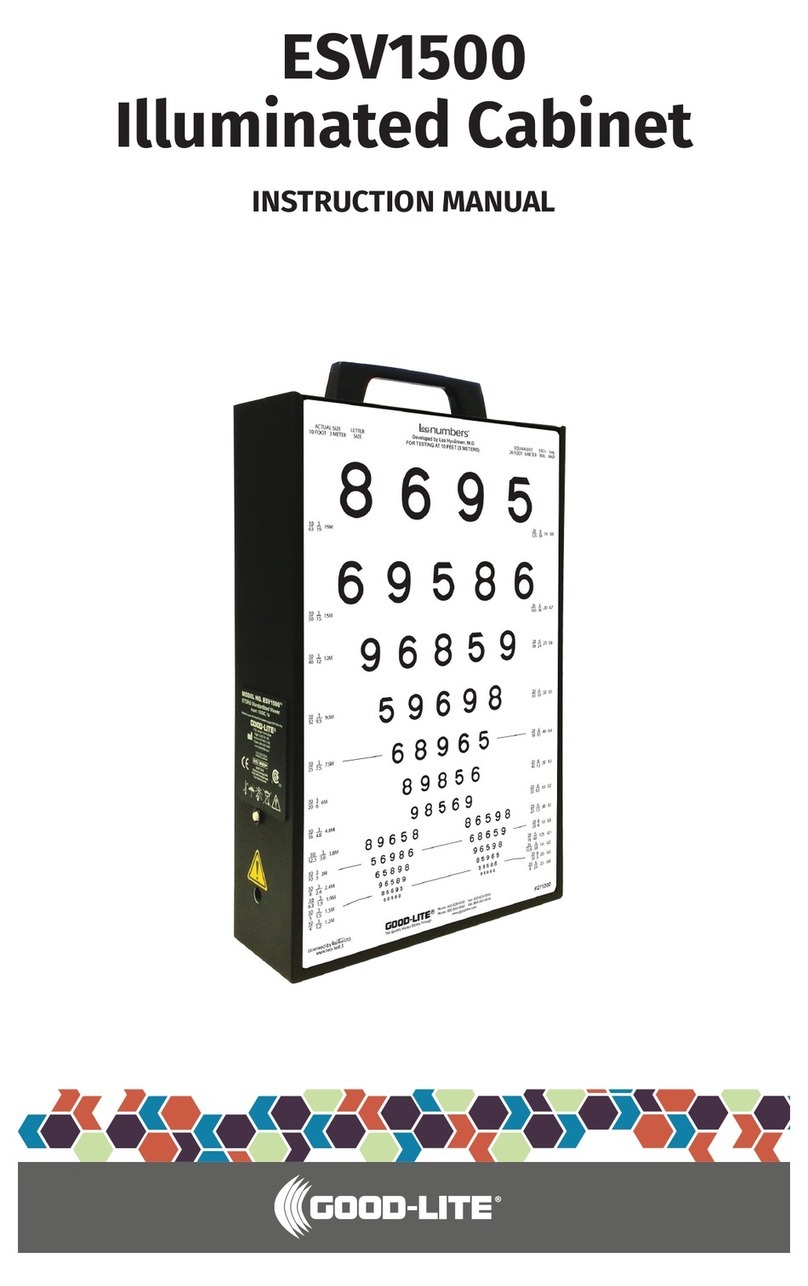 Good-Lite ESV1500 instruction manual