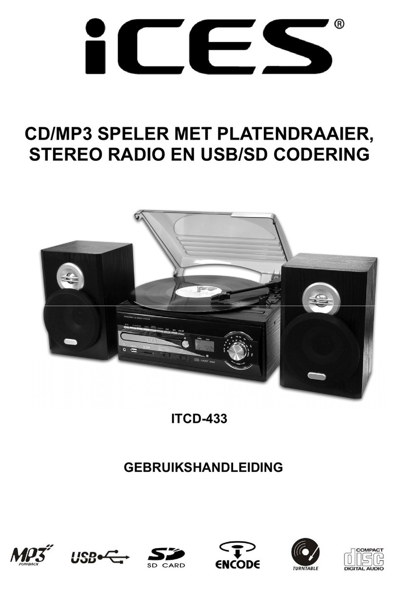 iCES ITCD-433 instruction manual