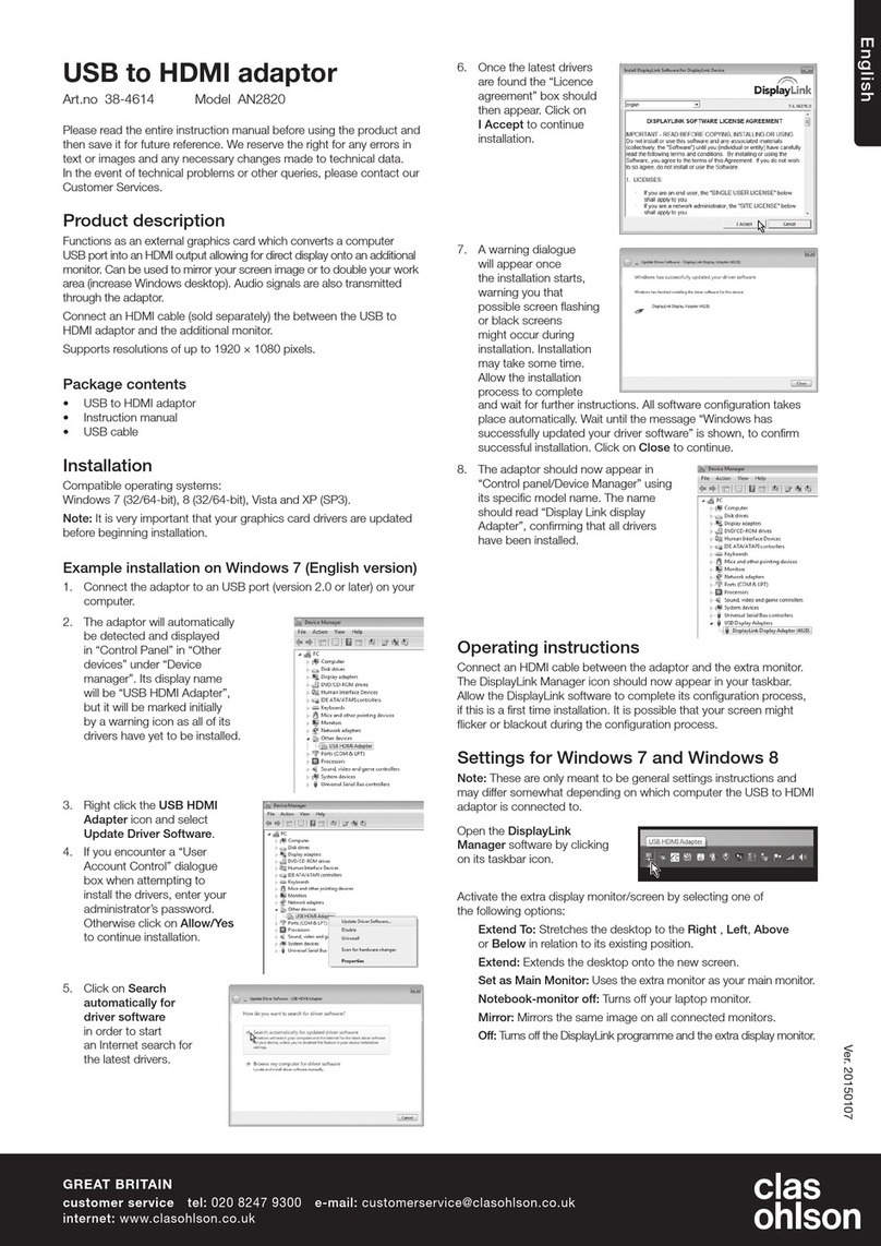 Good Way Technology AN2820 instruction manual