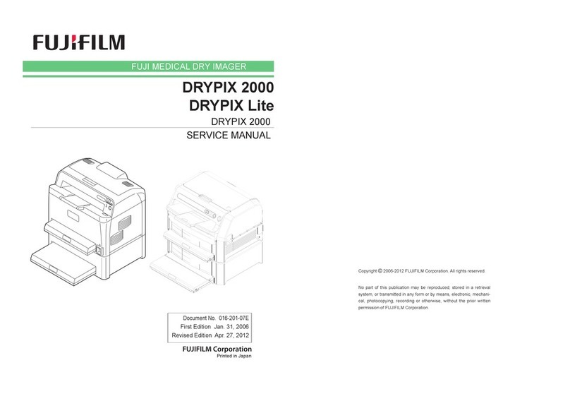 FujiFilm DRYPIX 2000 Service manual